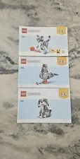 Lego 31163 Creator 3 In 1 Playful Cat Instruction Manuals Only