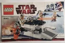 Official 2010 LEGO Brand Star Wars Rebel Trooper Battle 8083 Instruction Manual