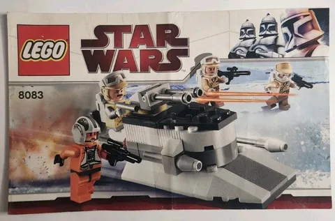 Official 2010 LEGO Brand Star Wars Rebel Trooper Battle 8083 Instruction Manual
