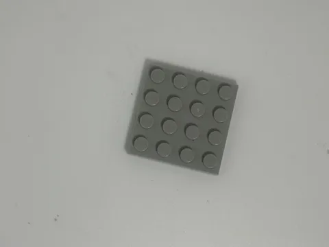 LEGO-GRAY-Plate 4 x 4 3031