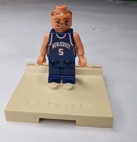 Vintage Lego Sports NBA Jason Kidd New Jersey #5 NO CARD
