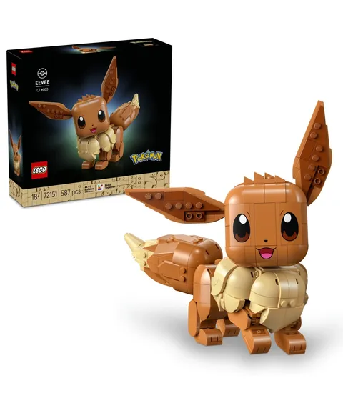 LEGO 72151 Pokémon™ Eevee Brand New Sealed.  *Boxes have cosmetic damage*