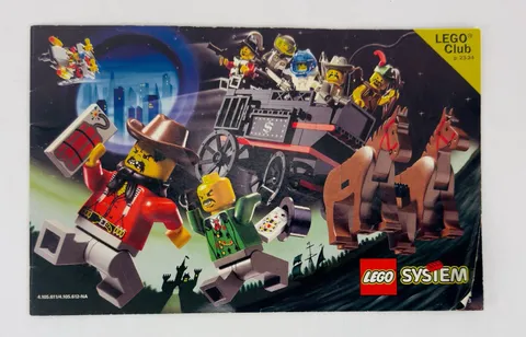 LEGO Club Comic 1996 Pirates Wild West Space Promo Booklet (b)