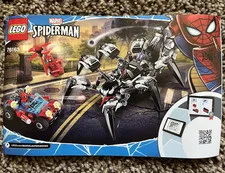 LEGO Marvel Spider-Man Venom Crawler 76163 413pc w/ Manual Spider-Man Minifig
