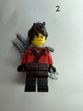 Lego Kai Minifigure w/ Silver Scabbard 70617 Movie (njo0317)