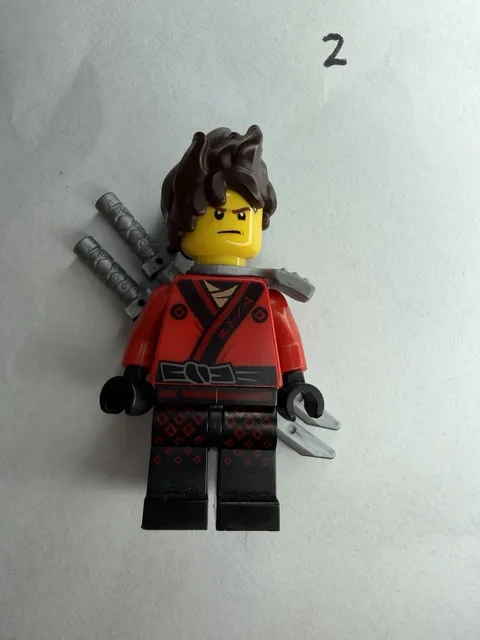 Lego Kai Minifigure w/ Silver Scabbard 70617 Movie (njo0317)