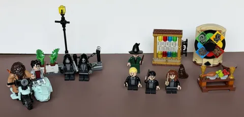 Harry Potter Lego Miniatures Lot Plus More, 8 Figures, Hagrid, Sorting Hat