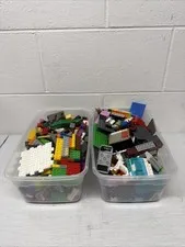 LEGO Bulk 5.5 Pound Lots Of Random Assorted Lego Bricks Plates Pieces & More