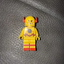Lego custom printed reverse flash Yellow