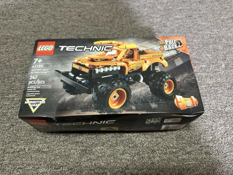 LEGO 42135 Technic Monster Jam El Toro Loco Pull‑Back Truck-Brand New & Sealed