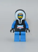 LEGO Arctic Explorer with backpack blue City Town minifigure 6578 6586