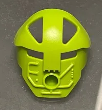 LEGO Bionicle Kanohi Turaga Kanohi Mask -“ KOMAU “ { LIME } ( PN# 32572 )