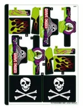 LEGO STICKER SHEET 42118 MONSTER JAM GRAVE DIGGER from set New
