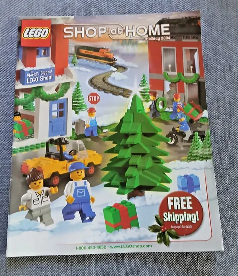LEGO Shop-at-Home Catalog Holiday 2004 Book Magazine Pirates Star Wars