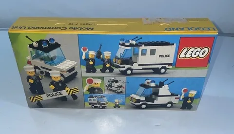 Vintage 1986 LEGO LEGOLAND Town #6676 Mobile Command Unit — FACTORY SEALED