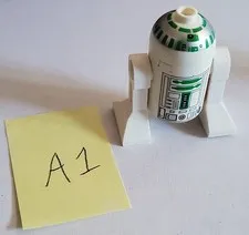 2007 LEGO Star Wars R2-R7 Astromech Droid Minifigure from set 7665 *A1*