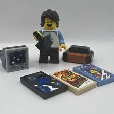 LEGO Atari 2600 Video Computer System 10306 Minifigue With Accesories NEW