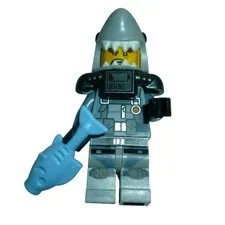 LEGO Minifigures Series 15 Shark Suit Guy Minifigure col15-8 71011 w/ Blue Fish