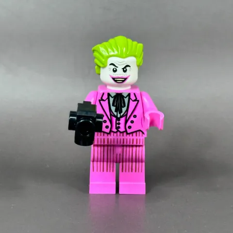 LEGO Minifigure Joker sh0704 Classic TV Series Pink Suit Batmobile