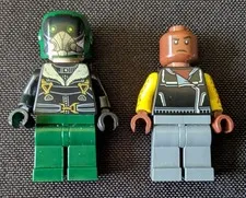Lego Marvel Super Heroes Minifigure Shocker Vulture Dark Green Flight Suit 76083
