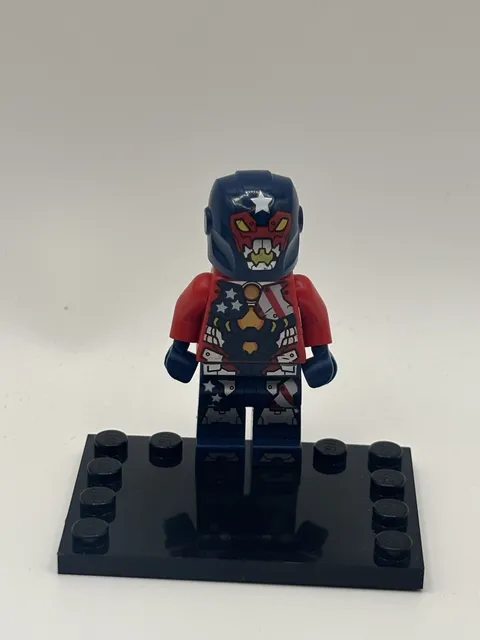 LEGO Marvel Justin Hammer Minifigure (sh369) Set 76077  Super Heroes Minifig