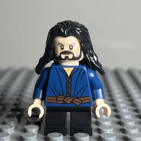 Lego Thorin Oakenshield Lake-town Outfit lor083 Lake-town Chase 79013 Hobbit 1D