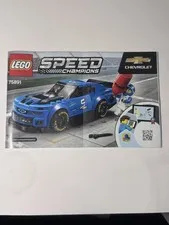 LEGO Speed Champions 75891 Chevrolet Camaro ZL1 Race Car INSTRUCTIONS ONLY