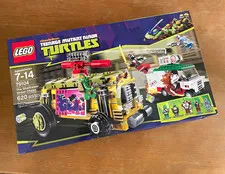LEGO TMNT 79104 Shellraiser Street Chase 620pcs Box 2013 Ages 7-14