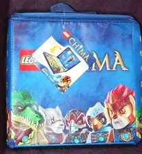 Lego Legends of Chima ZipBin Blue  Battle Case Bag Holder A1632XX EN71 ASTM F963
