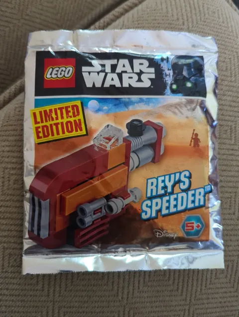 LEGO Star Wars Rey's Speeder Foil Pack 911727 (SEALED) FREE SHIPPING 