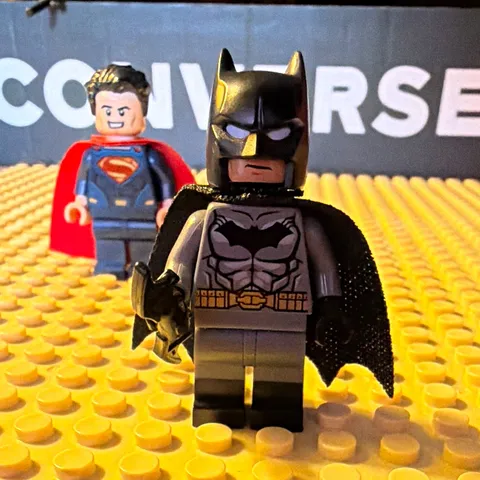 LEGO DC Batman v Superman Minifigures Batman & Superman with Capes