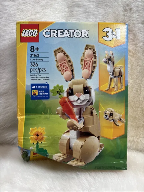 Lego Creator 3 in 1 Combination #31162 326 Pcs Brand New Sealed BOX Damage