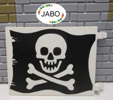 B8/4/4) Lego 2525p01 Pirate Flag 6270 6273 6279 6285 6286 B-STOCK Defective