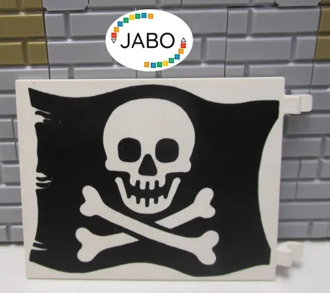 B8/4/4) Lego 2525p01 Pirate Flag 6270 6273 6279 6285 6286 B-STOCK Defective
