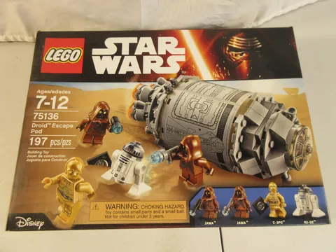 LEGO 75136 Star Wars: Droid Escape Pod Brand new sealed never opened