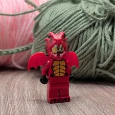 Lego Red Dragon Suit Guy Collectible Minifigure Series 18