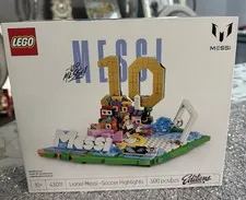 LEGO Editions Lionel Messi 43011 Soccer Highlights 2026 FIFA World Cup New Seald