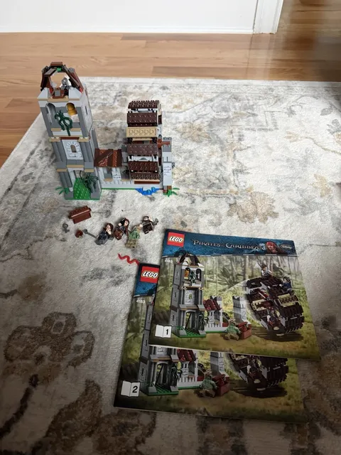 Lego Pirates of The Caribbean The Mill (4183) 99% Complete W. Manual