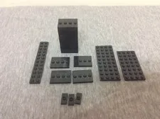 Lego Parts 88646 Black Tiles 3x4 w4 Lot of 22 & Other Parts Lot