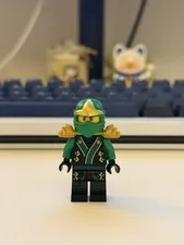 genuine LEGO NINJAGO KIMONO ROBE GREEN NINJA LLOYD ZX minifigure SET