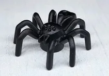 NEW LEGO® Black Spider with Elongated Abdomen animal Bug Part 