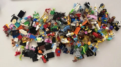 LEGO Bulk Lot Mixed Accessories w/ Minifigure Parts