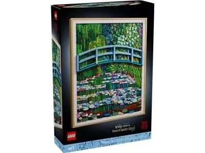 LEGO® Art 31220-1 Claude Monet - Bridge over a Pond of Water Lilies