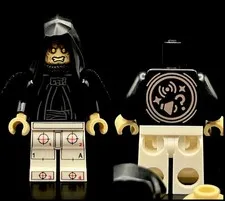 Lego Star Wars Emperor Palpatine Misprint Smart Minifigure Printer Alignment