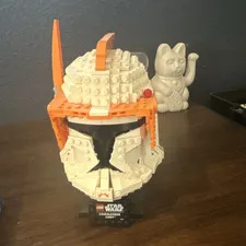 LEGO Star Wars Commander Cody Helmet 75350 766pcs w/ Stand & Plate