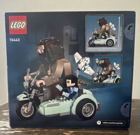 LEGO Harry Potter Hagrid & Harry's Motorcycle Ride 76443 617 pcs Box 9+