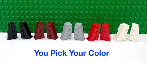 LEGO 3x2 Thick Wedge Brick Plate  "You Pick Your Color and Qty" NEW
