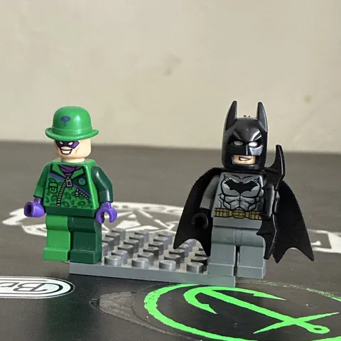 LEGO DC Batman & The Riddler Minifigures Lot of 2 MPN 6860 sh0098 sh0096