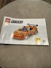 Lego Speed Champions 77260 Fast And Furious Supra Instructions Booklet Manual