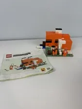 LEGO Minecraft: The Fox Lodge (21178) INCOMPLETE